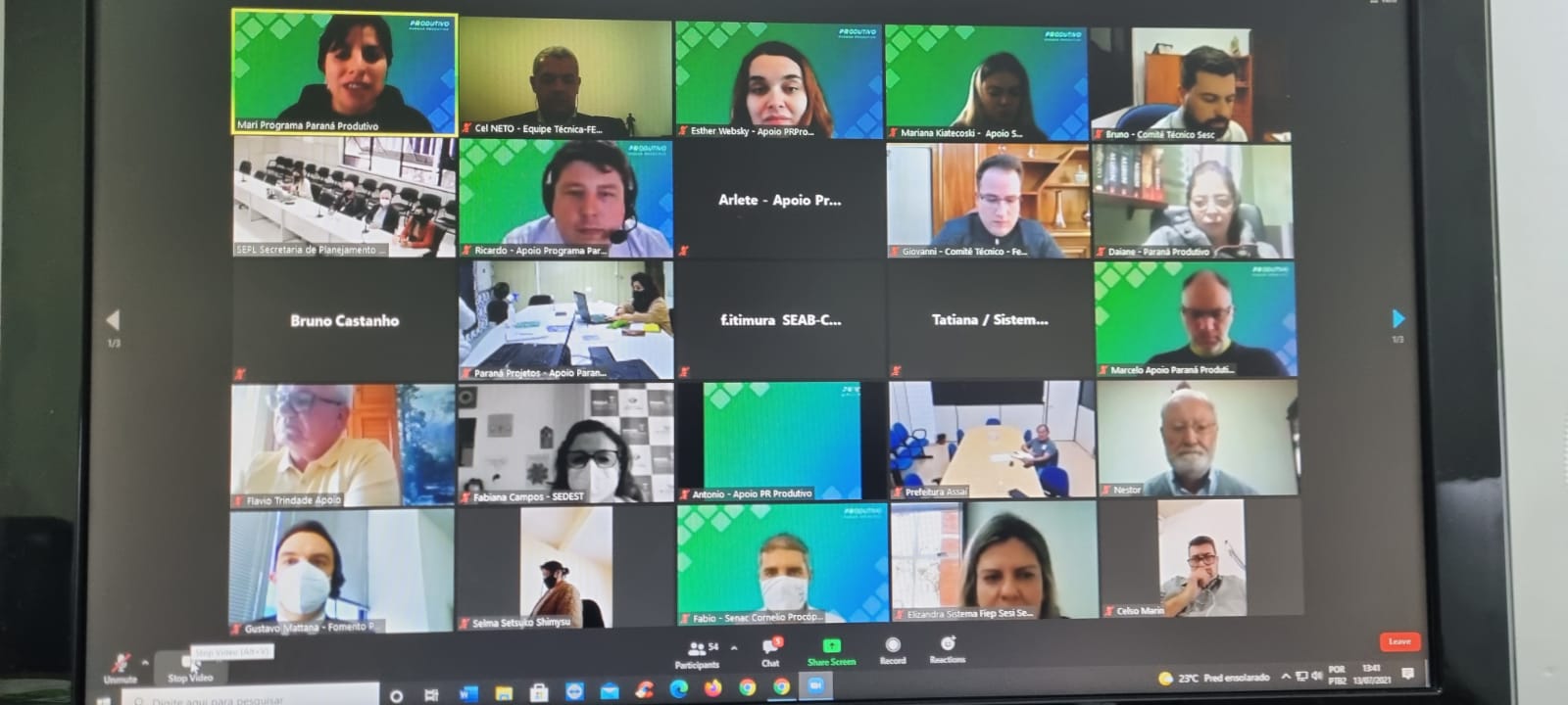 FETRANSPAR no encontro do Programa Paraná Produtivo